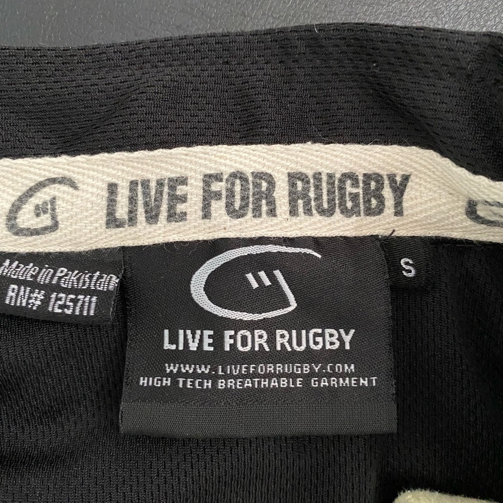 Rugby Polo Jersey Live For Rugby Sz S - Picture 3 of 7